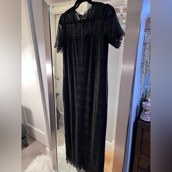 French Connection Black Dress. Size L - Picture 5 of 10